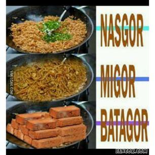 BE A MAN DON'T BE ULAR KADUT