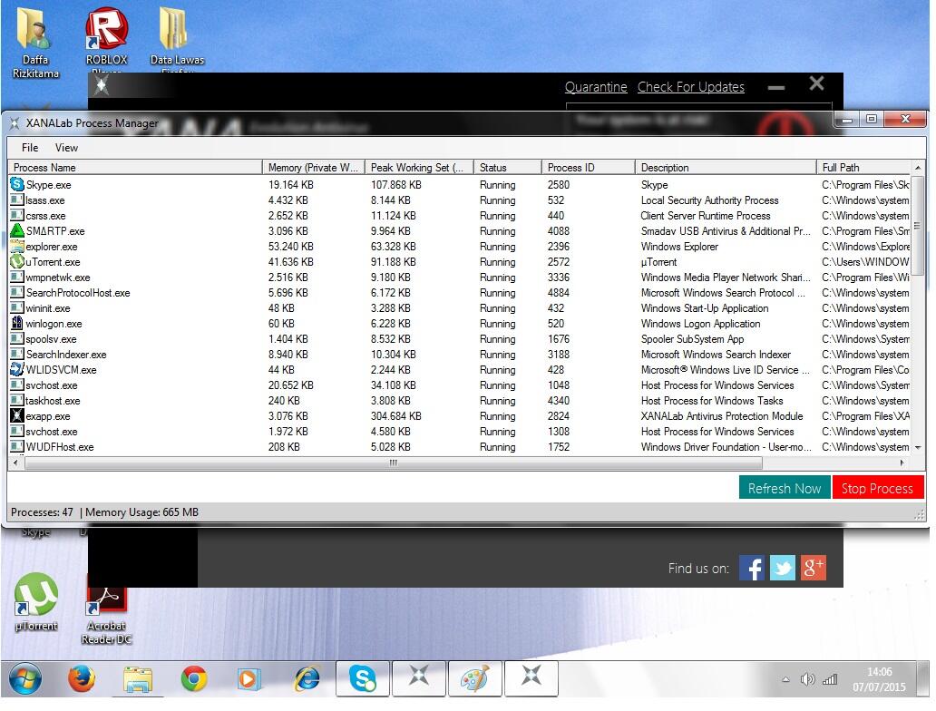 Perkenalkan XANA Lab Antivirus (antivirus Indonesia Kualitas dunia)