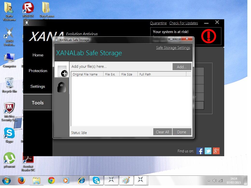Perkenalkan XANA Lab Antivirus (antivirus Indonesia Kualitas dunia)