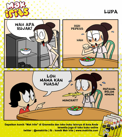 Komik Mak Irits Edisi Ramadhan