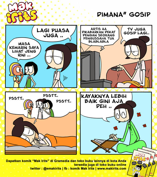 Komik Mak Irits Edisi Ramadhan