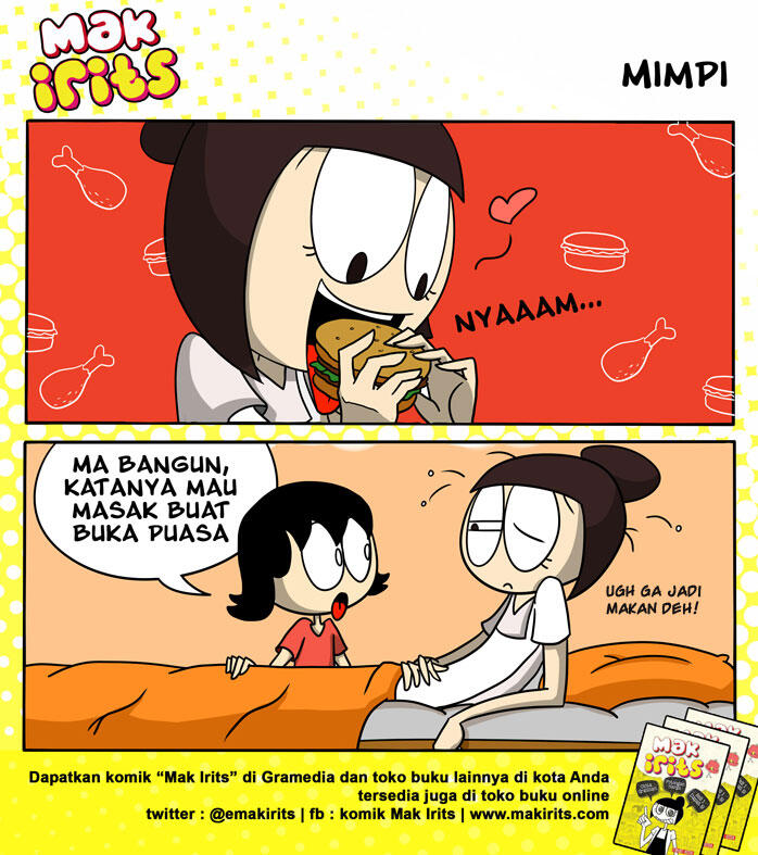 Komik Mak Irits Edisi Ramadhan