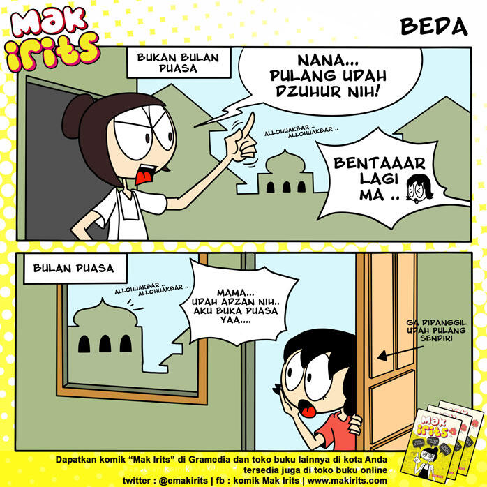 Komik Mak Irits Edisi Ramadhan