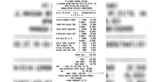 Waspada, bayar belanjaan pakai kartu debit di minimarket