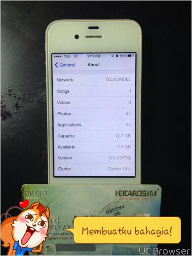 R-SIM RSIM R SIM 9 10 Heicard For 4S, 5, 5C, 5S, 6, 6P ! Solusi iPhone SU/ Locked !