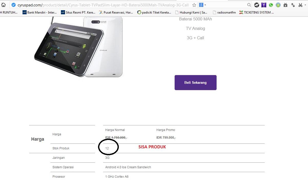 KECEWA DENGAN PEMBELIAN LEWAT CYRUSPAD.COM