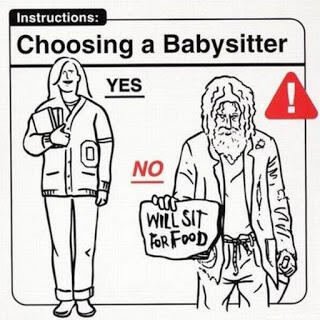 Instruksi Gambar Menjaga Bayi yang Bikin Ngakak