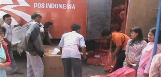 Pengiriman Paket Di Kantor Pos Lubuk Linggau Meningkat 40%