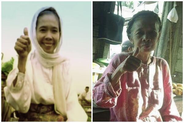 Sosok Ibu Jempol Oke RCTI Tahun 90an, Kini Jual Kue dan Gorengan