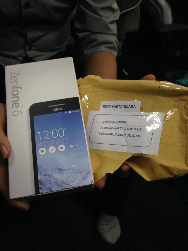 Insiden Zenfone Dikirim Kispray Selesai Gan, Damai!