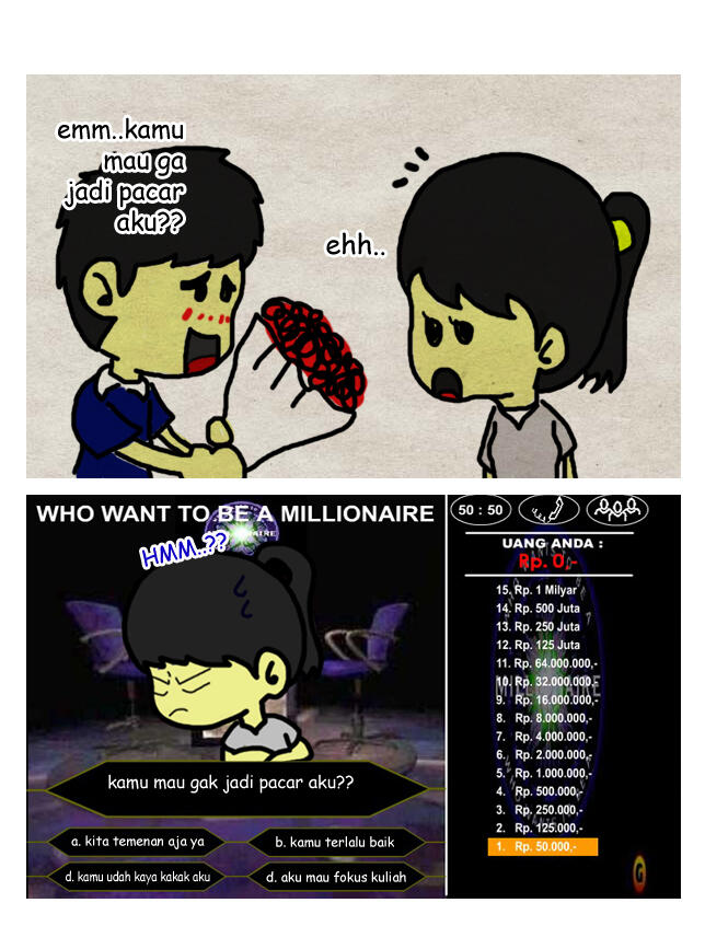 komik baru yang bikin ngakak kan!!
