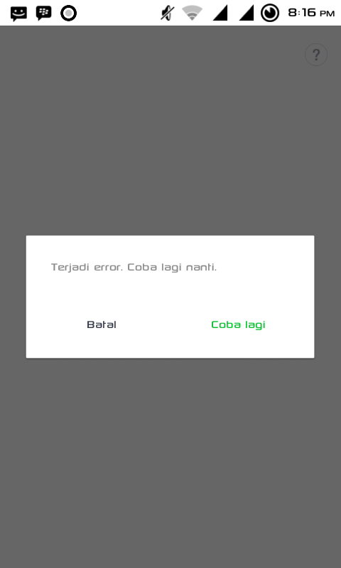 LOGIN LINE ERROR