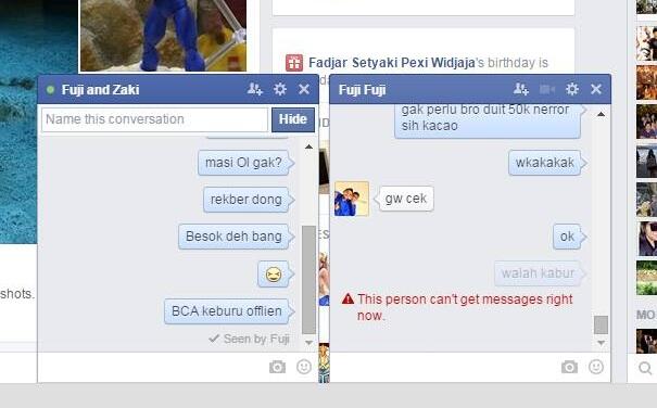 SURAT TERBUKA UNTUK PEMILIK ID FACEBOOK puji.alwafa