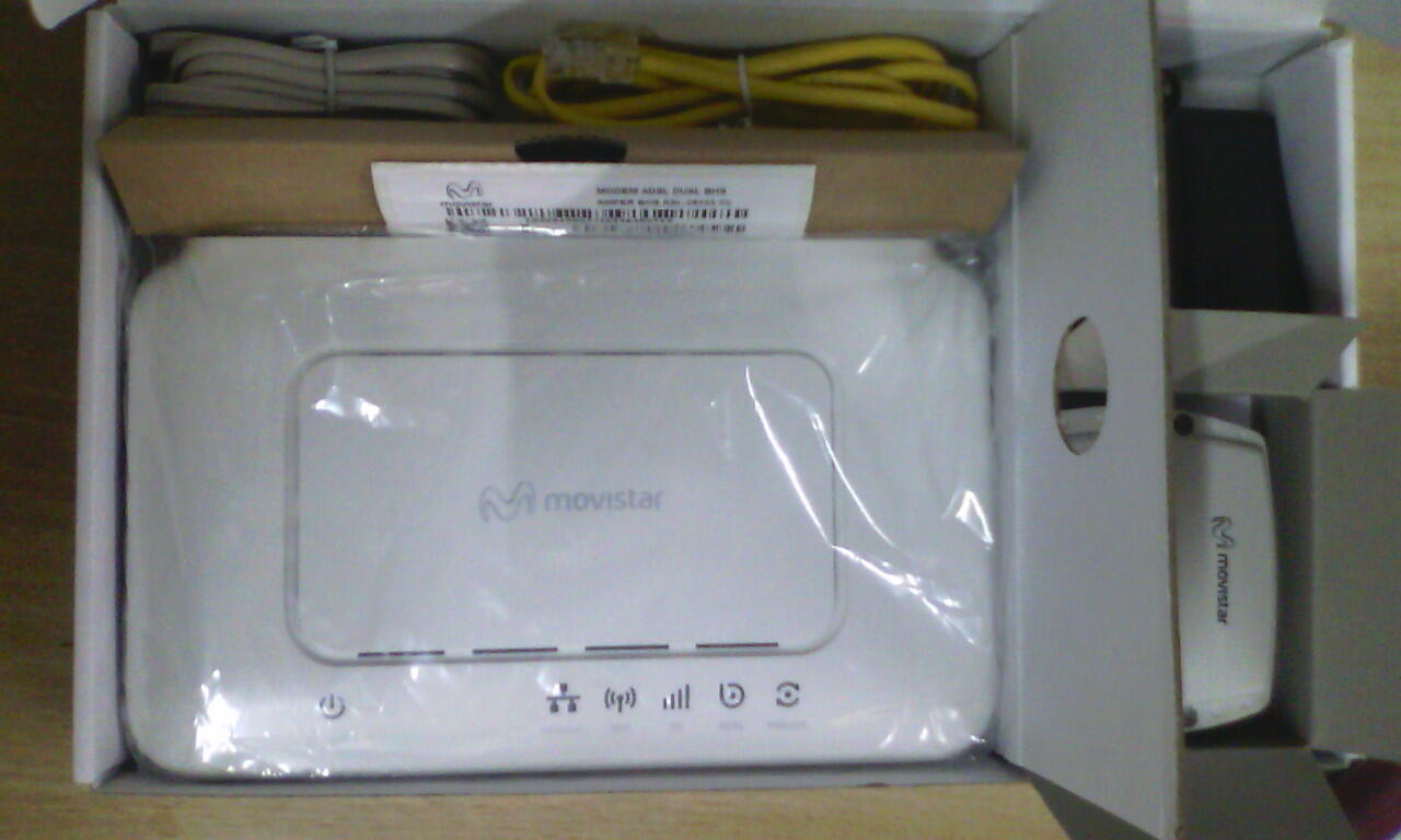 &#91;REVIEW&#93; Movistar ASL 26555 ADSL Network Storage 3G Wireless Router WiFi Hotspot