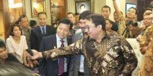 Saat Setnov dan Fadli Zon Ber-"Selfie" dengan Manny Pacquiao