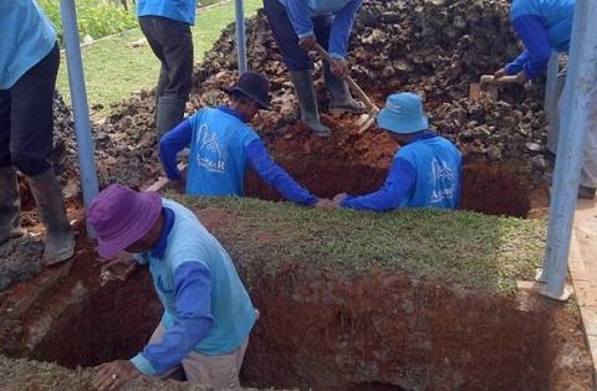 Disiapkan 40 Liang Lahat Saat Lebaran