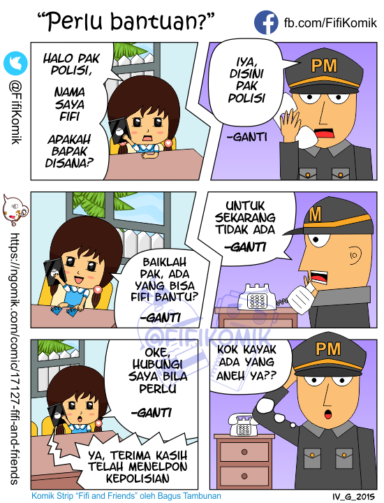 Cerita puasa Fifi yang imut dari Komik Fifi and Friends (FifiKomik)