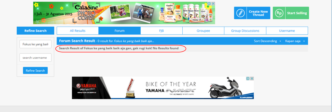 Fokus ke yang baik baik aja gan, gak rugi!