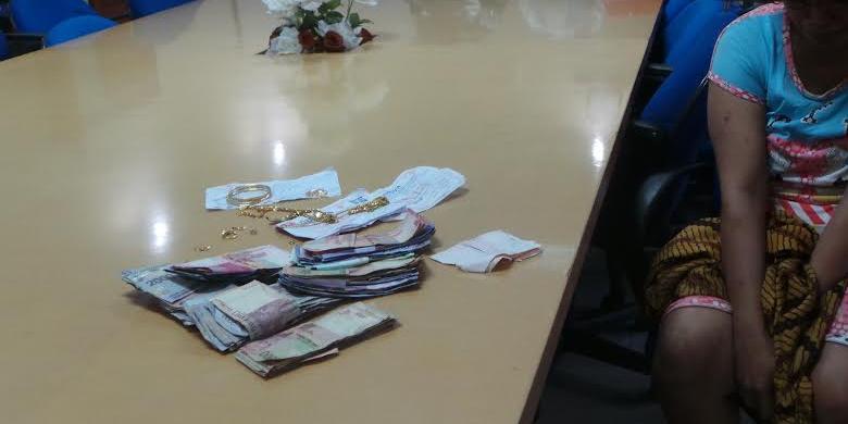 Modal Gendong Anak, Pengemis Ini Punya Perhiasan Senilai Rp 30 Juta