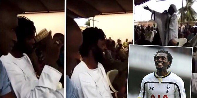 Ini Video Emmanuel Adebayor Baca Syahadat dan Masuk Islam