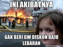 Awas! 14 Meme Baju Lebaran Ini Bikin Agansista Senyum Sendiri Saat Belanja