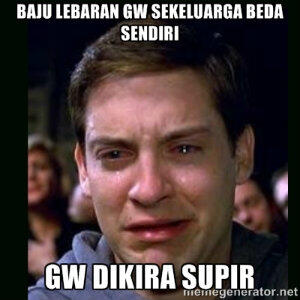 Awas! 14 Meme Baju Lebaran Ini Bikin Agansista Senyum Sendiri Saat Belanja