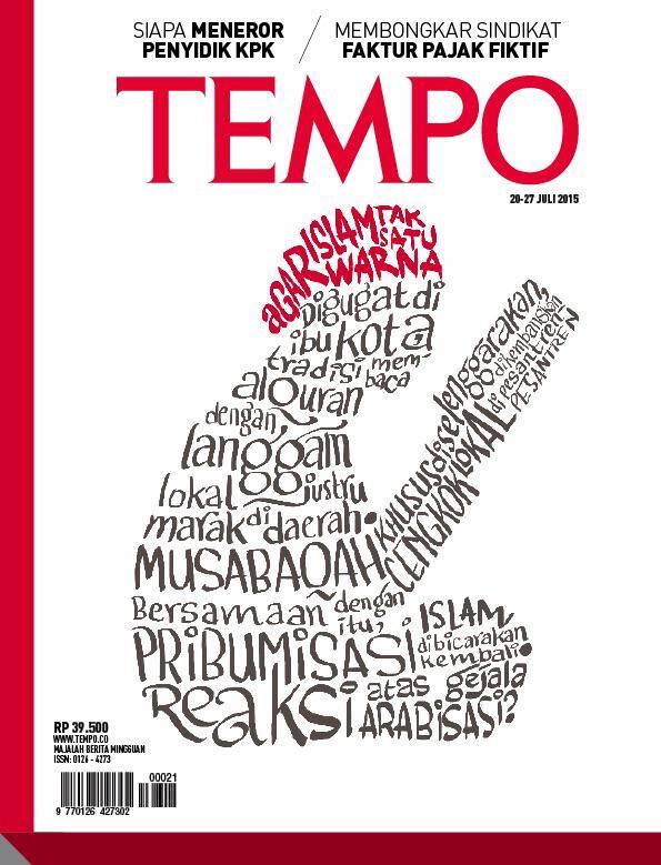 Majalah TEMPO — Senin, 13 Juli 2015 (Langgam Lama Kontroversi Baru)