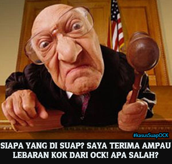 Gan! Pantesan JIS bisa di Vonis bersalah,Wong pengacara OCK-nya tertangkap KPK! eaaa