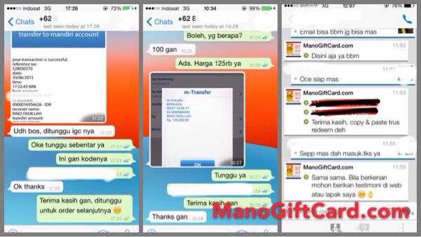 Testimoni Manogiftcard.com