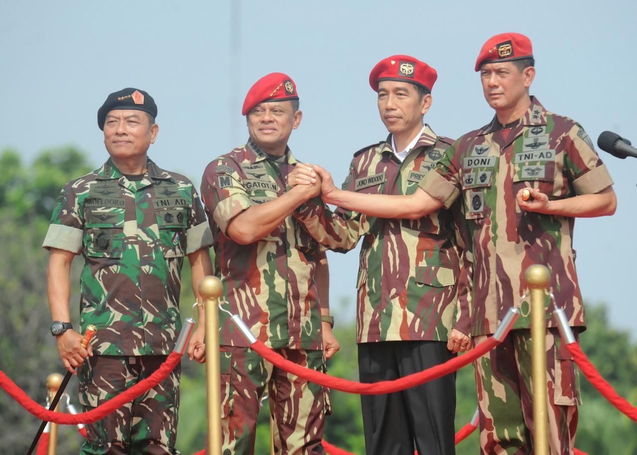 Poros Kekuatan Baru : Jokowi, Moeldoko, Gatot dan Sutiyoso