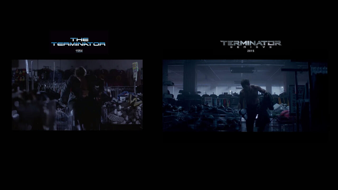 Film Terminator: Genisys 99% Mirip Terminator 1984 ini Perbandingannya.