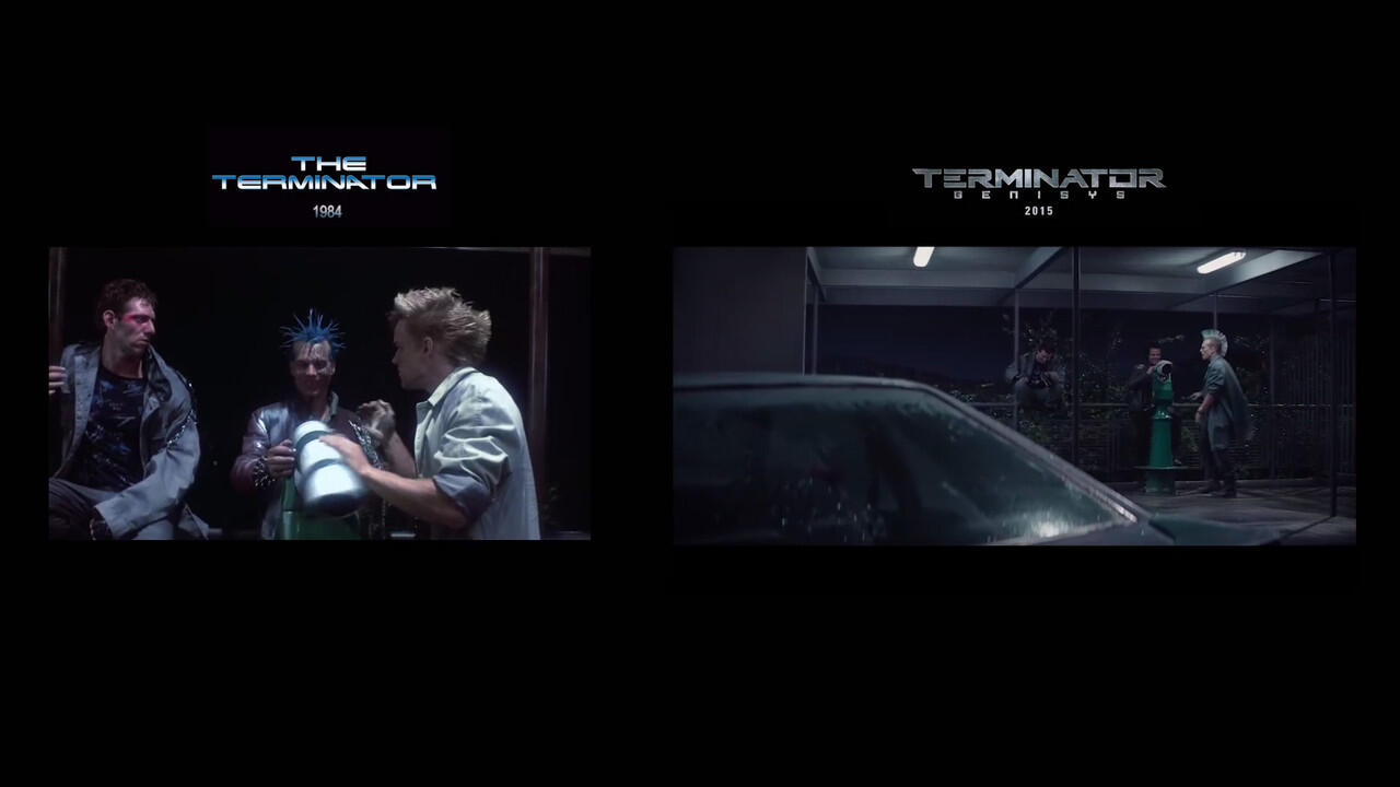 Film Terminator: Genisys 99% Mirip Terminator 1984 ini Perbandingannya.