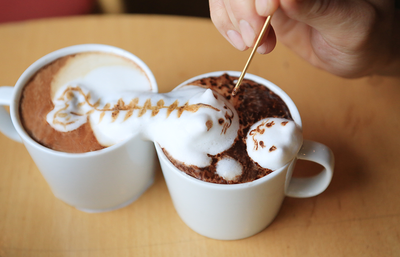 Latte Art : Seni Menyajikan Kopi Dengan Melukis di Permukaan Latte