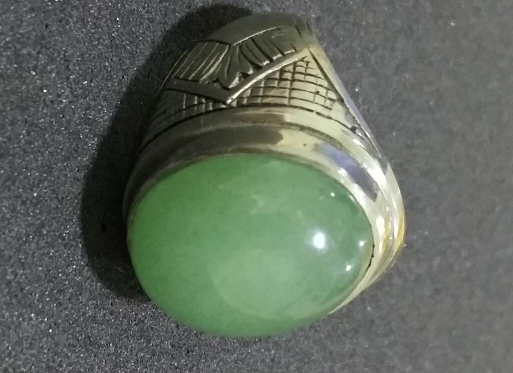 Cincin Ijo Garut Kristal HQ + Memo DGL - "Yasmeena"