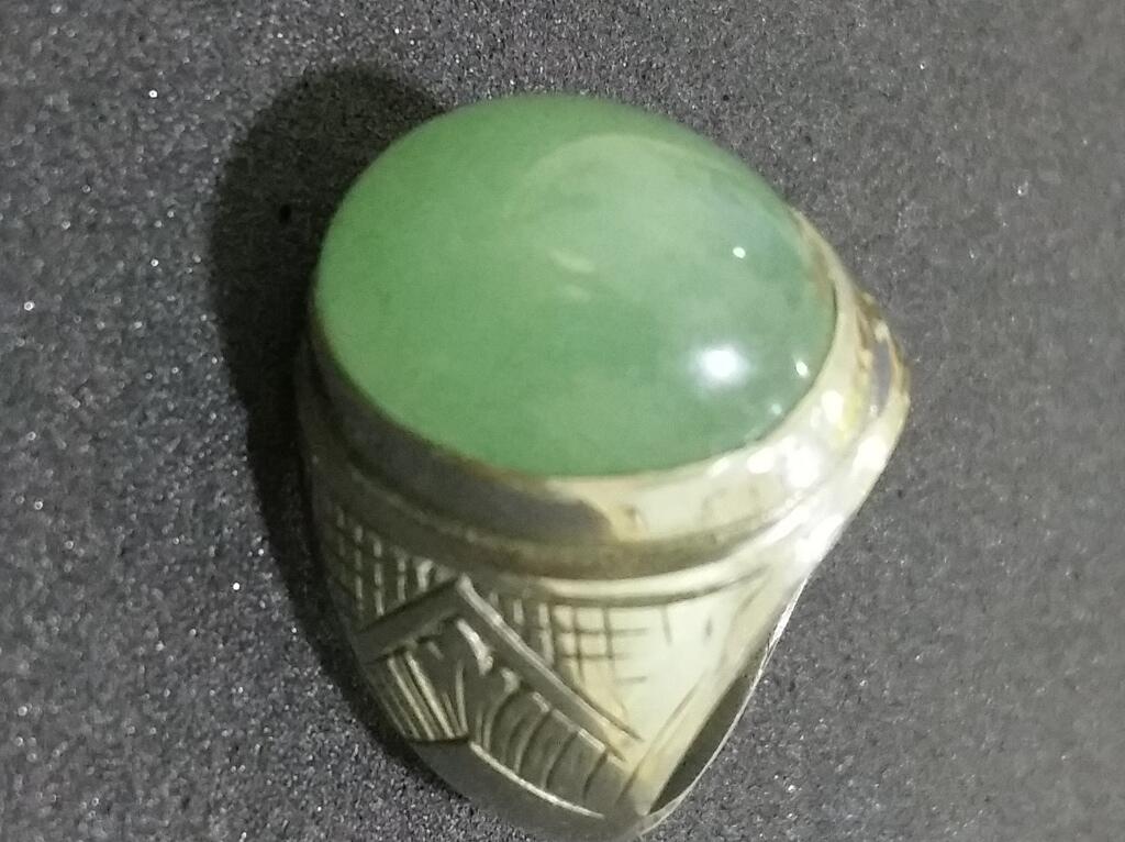 Cincin Ijo Garut Kristal HQ + Memo DGL - "Yasmeena"