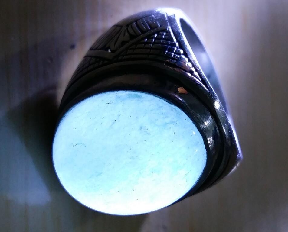 Cincin Ijo Garut Kristal HQ + Memo DGL - "Yasmeena"
