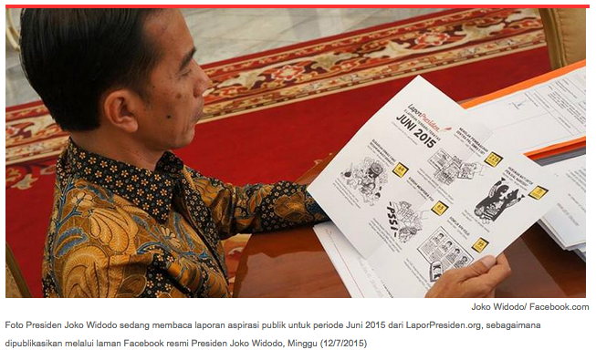&#91;BACALAH&#93; Cara agar Aduan di Situs &quot;Lapor Presiden&quot; Dibaca Jokowi