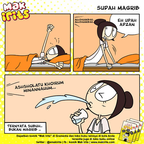 Komik Mak Irits Edisi Ramadhan