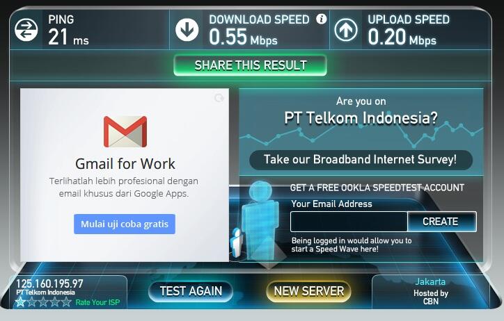 kecepatan speedy grovia makin parah.bohong aja min 1 MBPS