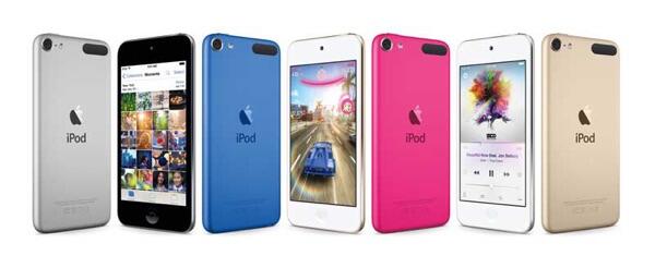 Apple Merilis iPod Touch Terbaru: 5 Warna, CPU iPhone 6 & Kapasitas 128 GB