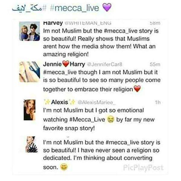 'Setelah Melihat Keindahan #Mecca_Live, Saya Ingin Masuk Islam'
