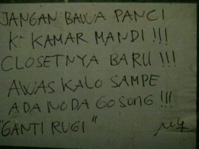Pesan Bijak Ibu Kost (Legendary Quotes)