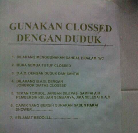 Pesan Bijak Ibu Kost (Legendary Quotes)