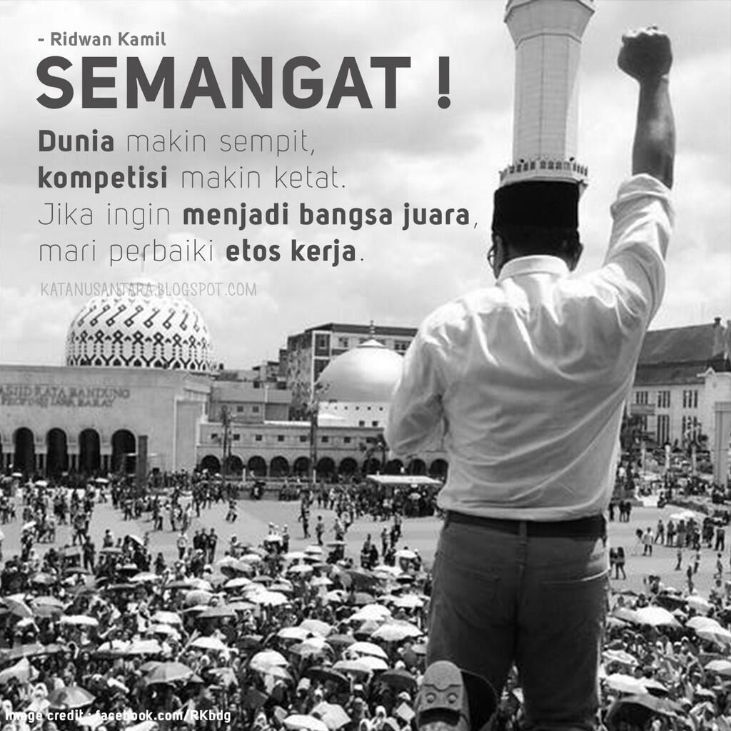 3 Quote dari Ridwan Kamil untuk Semangatmu Hari Ini