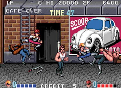 Game-game beat 'em up (bak-bik-buk) arcade ding-dong yang ngabisin banyak koin!!