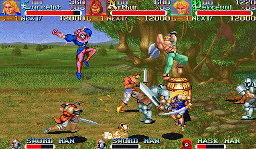 Game-game beat 'em up (bak-bik-buk) arcade ding-dong yang ngabisin banyak koin!!