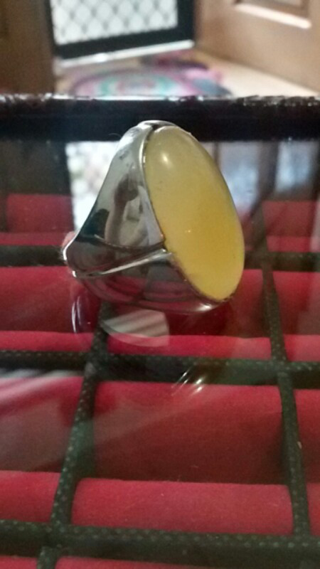 Cincin batu akik sabun