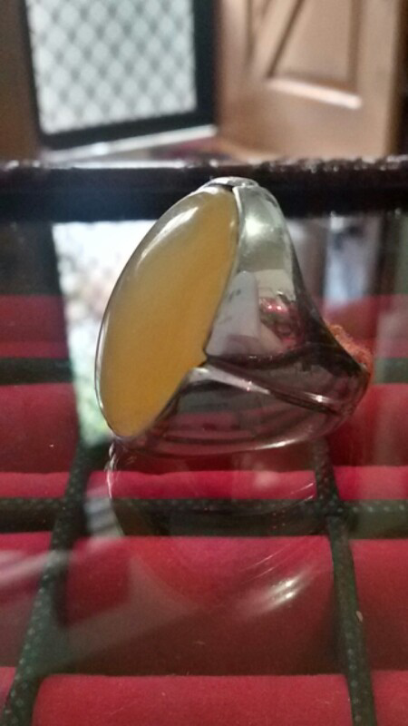 Cincin batu akik sabun