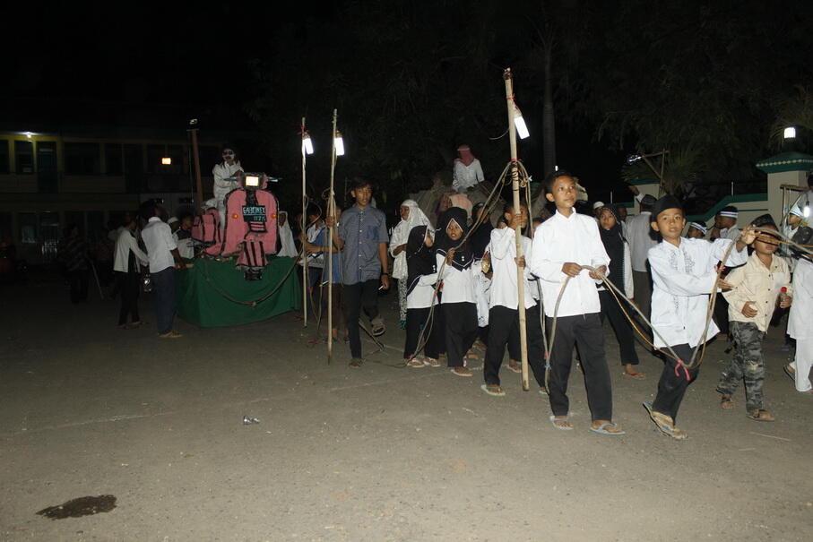 KEMERIAHAN TAKBIR KELILING DI KAMPUNG ANE &#91;PIC BWK INSIDE&#93;