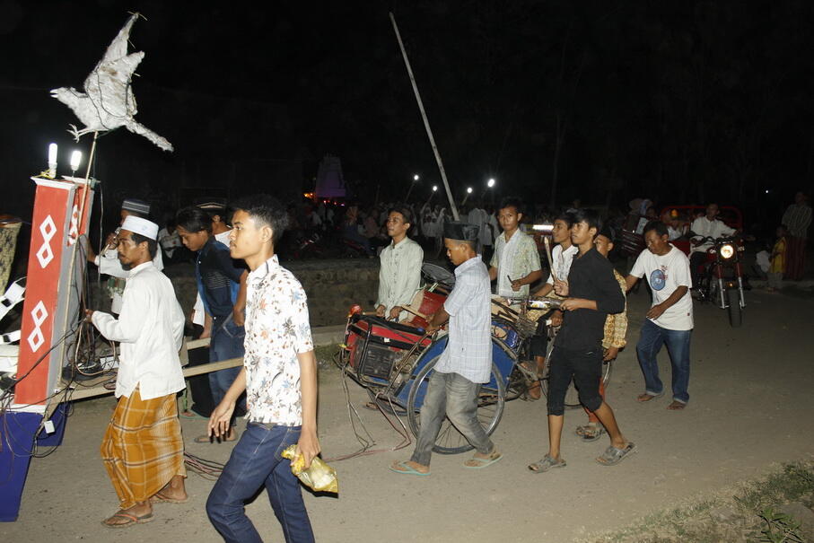 KEMERIAHAN TAKBIR KELILING DI KAMPUNG ANE &#91;PIC BWK INSIDE&#93;